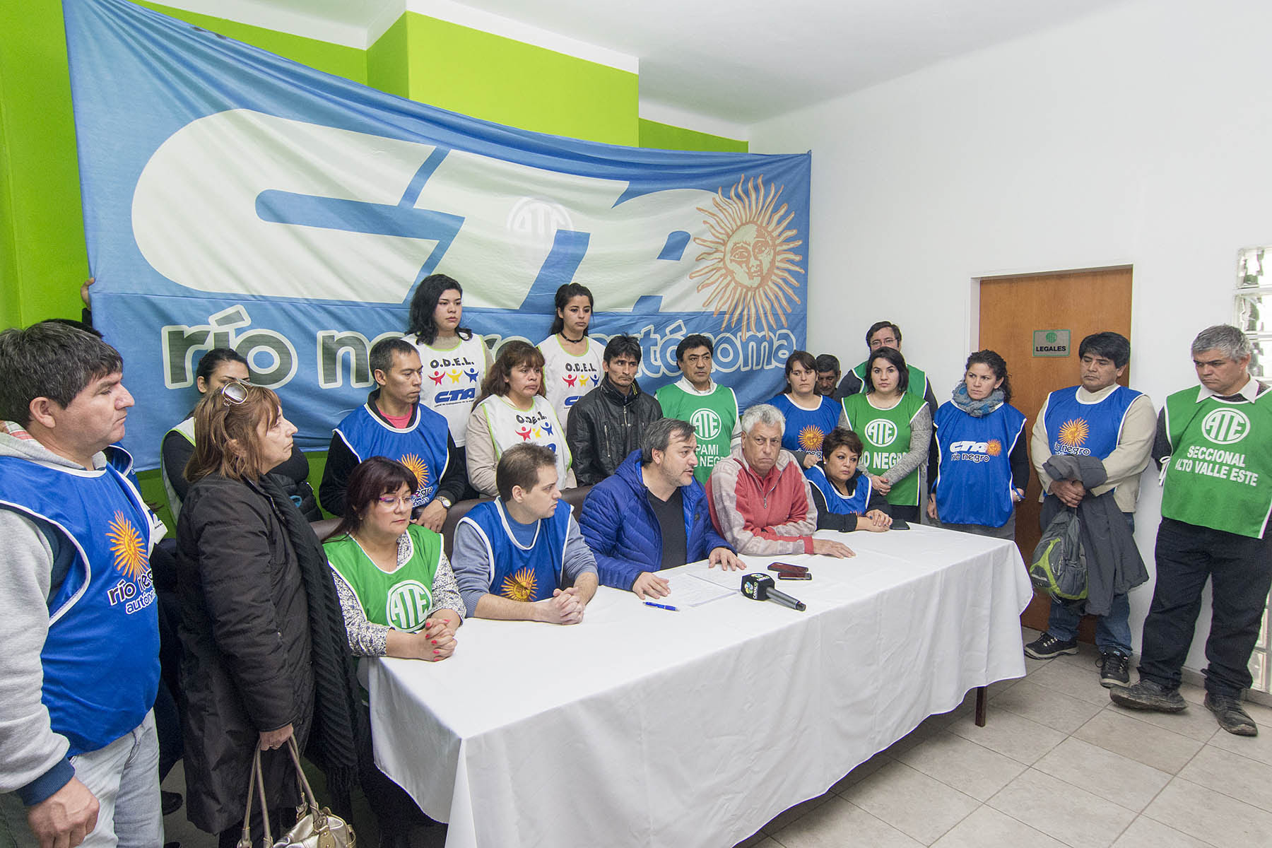 CTA Autónoma, ATE y Unter convocan a conferencia de prensa mañana en Roca