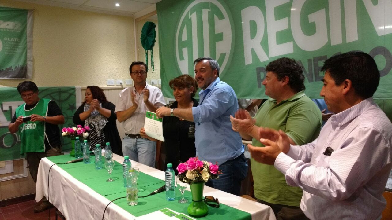 Villa Regina: asumió la conducción de la Nueva Seccional de ATE encabezada por Rosa Ñanco