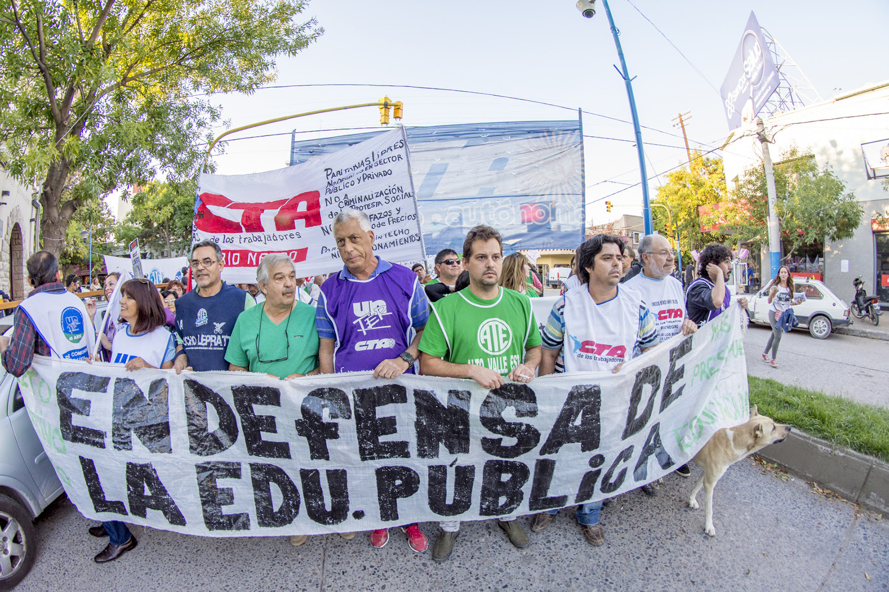 CTA Río Negro convoca a marchar contra la represión del Gobierno Nacional y Provincial