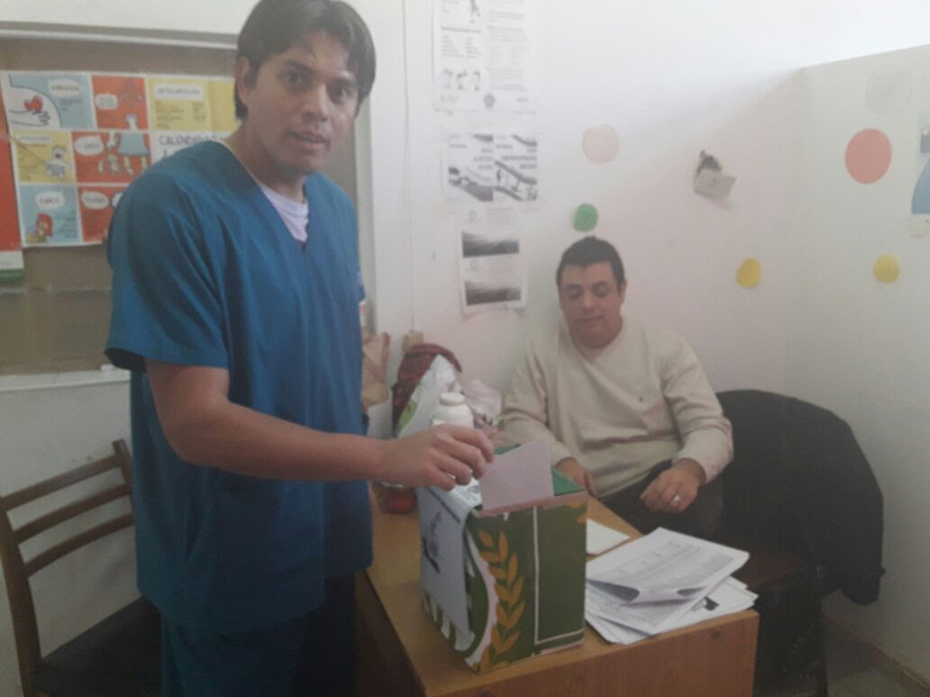 Allen: ATE elige Delegados Sindicales en el Hospital local «Dr. Ernesto Accame» y suma organización