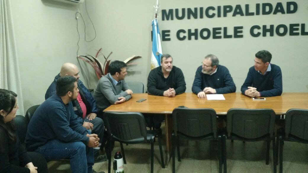 Choele Choel: ATE se reunió con el Intendente Belloso y confirmó paritarias para el miércoles