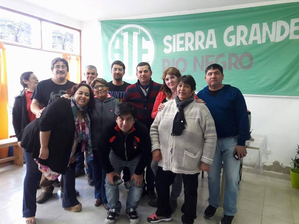 Sierra Grande: ATE dictó curso de formación para provinciales y municipales