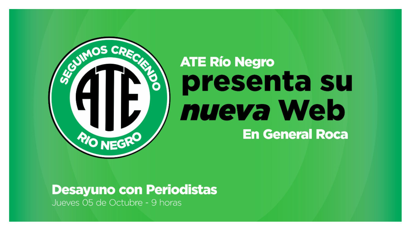 Hoy: ATE presenta su nueva página web y desarrolla Encuentro Provincial de Prensa