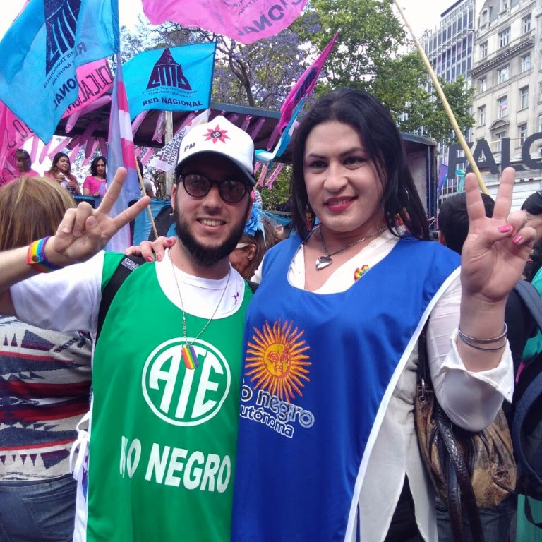 ATE Río Negro y CTA Autónoma presentes en la Marcha Nacional por el Orgullo LGBTIQ