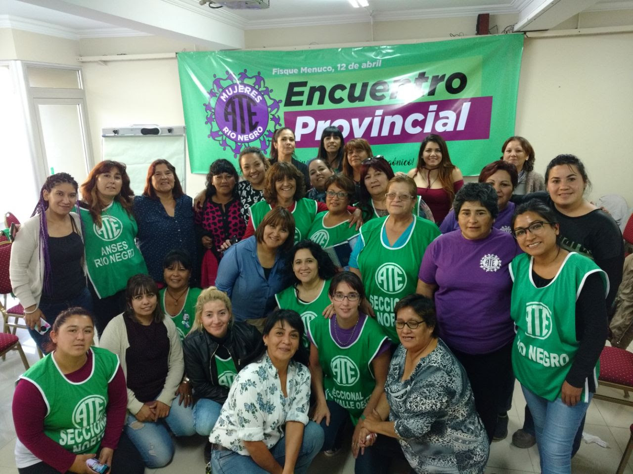 Las mujeres militantes de ATE Río Negro se organizan y se empoderan
