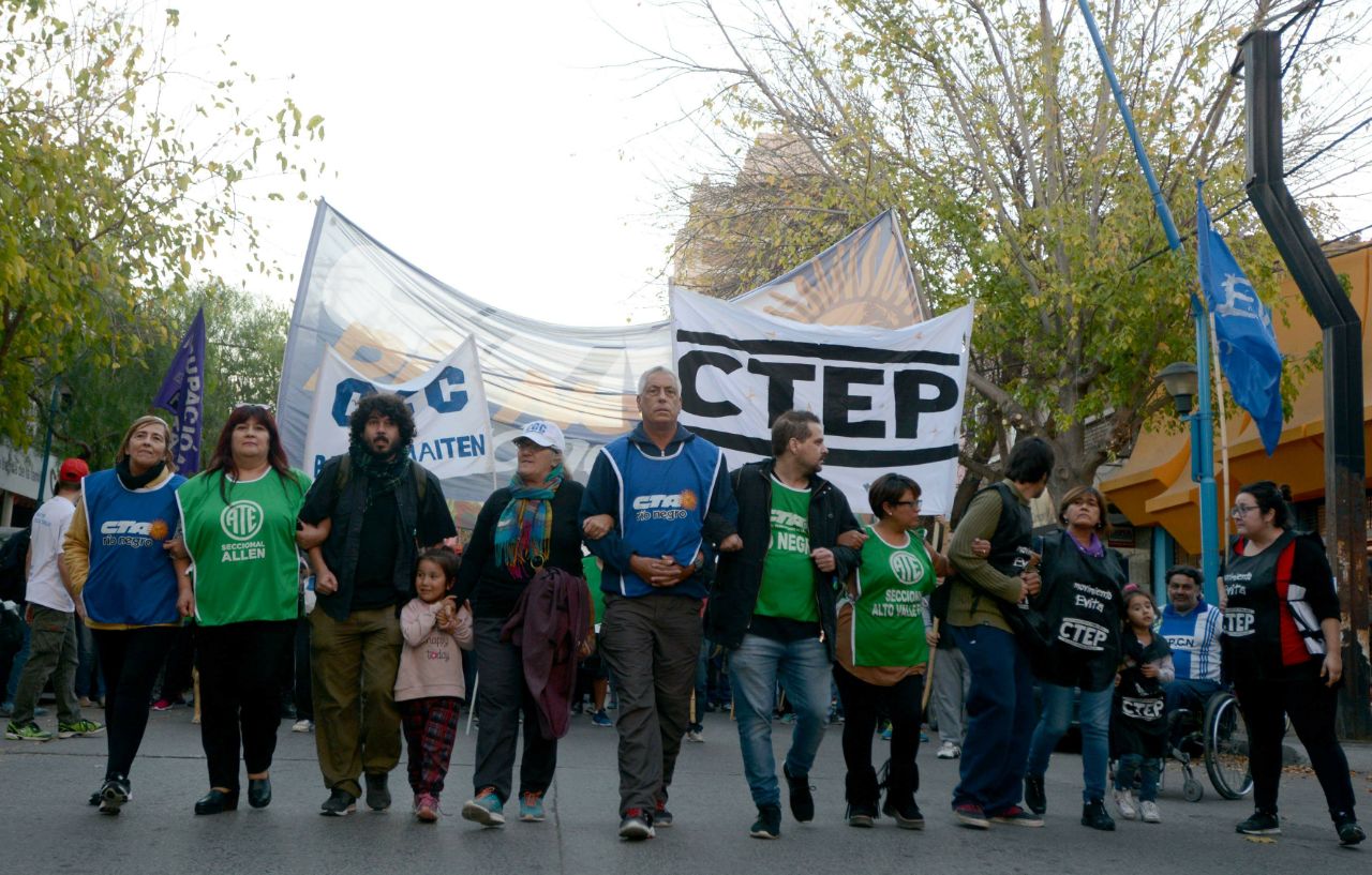1 de Mayo │ ATE y CTA manifestaron por el Día Internacional de la Trabajadora y el Trabajador