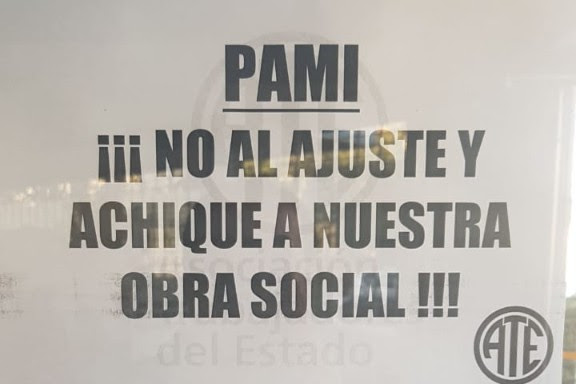 PAMI │ ATE inició Estado de Alerta, Asamblea Permanente y Movilización en toda la provincia 