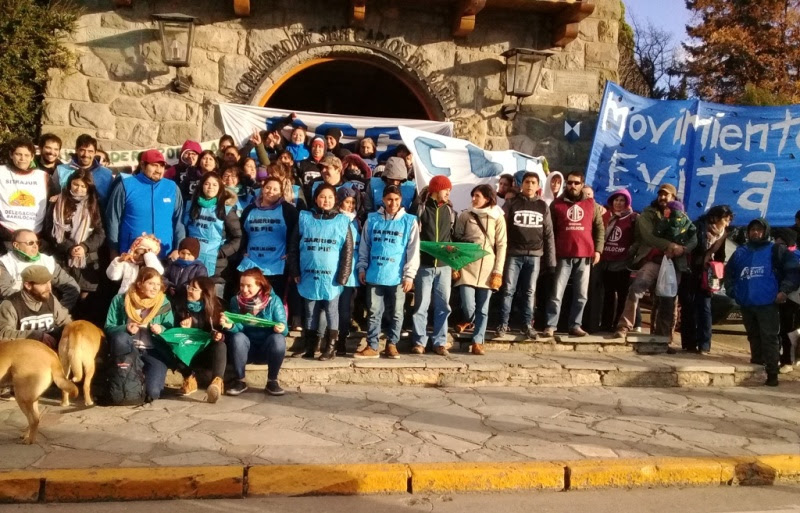 Bariloche| La CTA junto a los movimientos sociales arrancaron la Marcha Federal