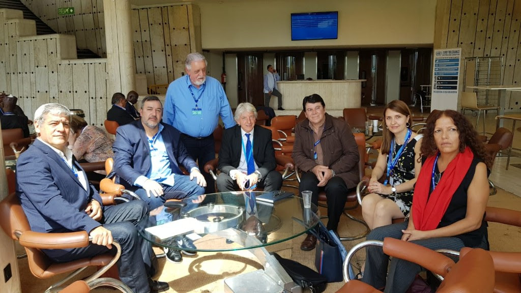 OIT │ Aguiar se reunió en Ginebra con el Embajador Argentino ante los Organismos Internacionales