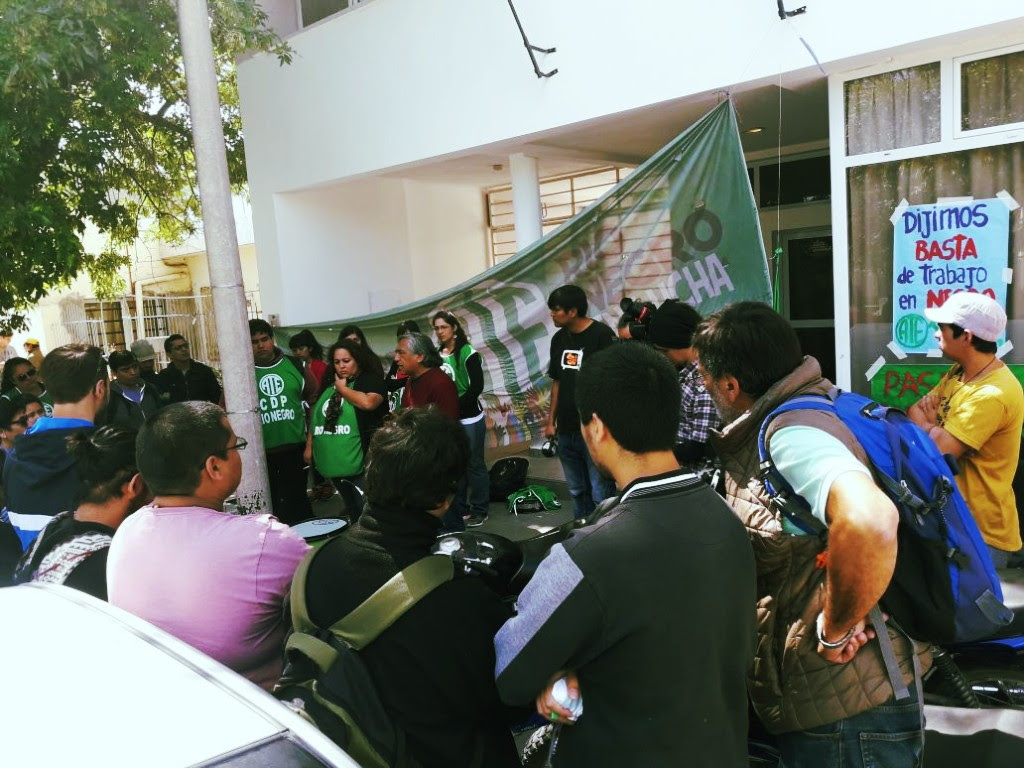 Viedma | ATE protesta hoy en la sede central y oficinas de la SENAF