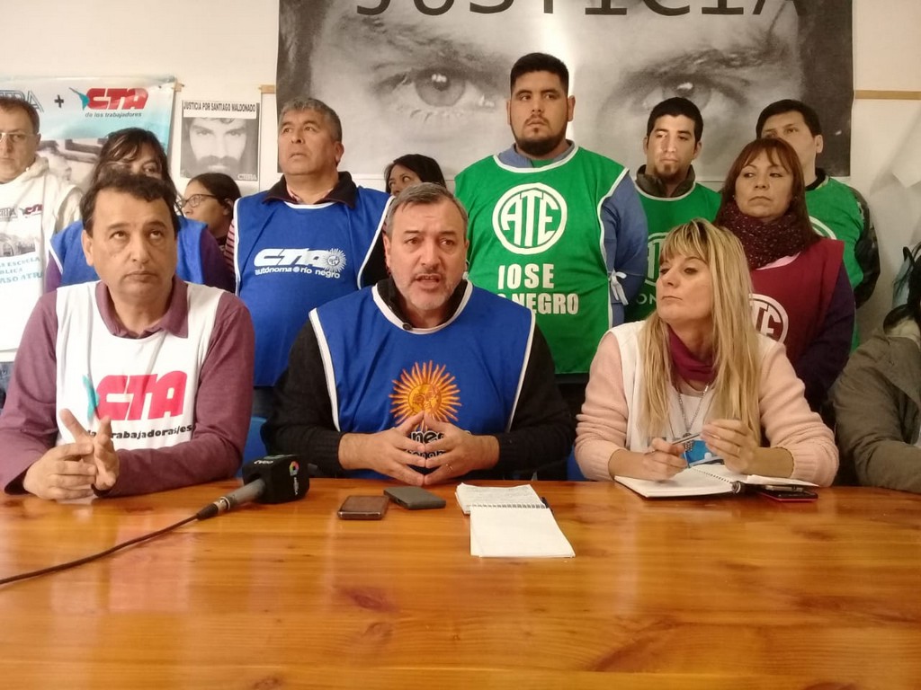 Bariloche | La dos CTA lanzaron una Jornada provincial de Protesta para cuando se trate el Presupuesto 2019