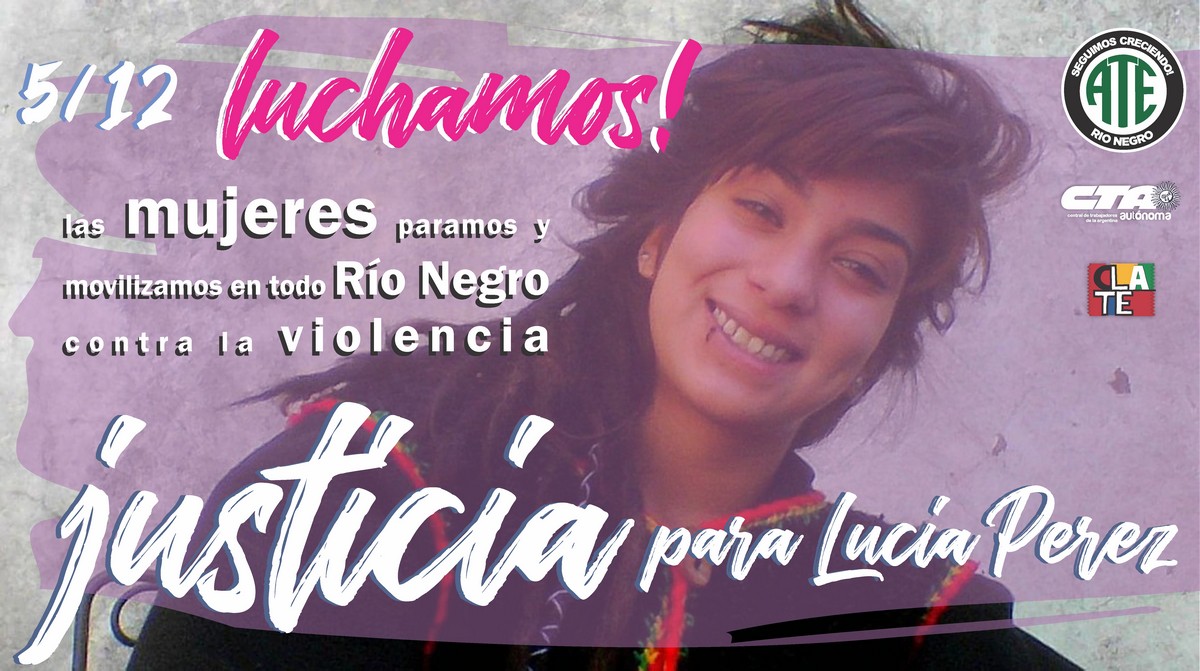 Paro Nacional Feminista | ATE y la CTA exigen justicia por Lucía Pérez