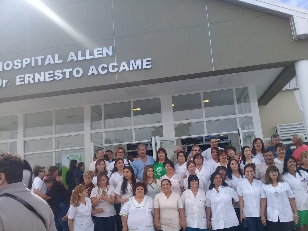 Nuevo hospital de Allen, otro triunfo de los trabajadores 