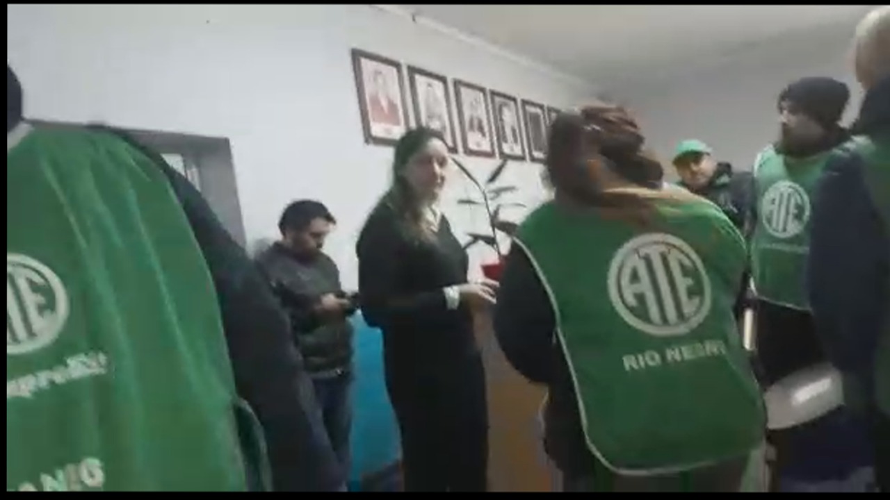 Maquinchao | El video de ATE que demuestra la maniobra de la intendenta y un grupo del PJ