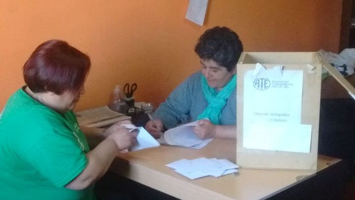 El Bolsón | ATE realizó elección de delegados en la subsecretaria del Ministerio de Desarrollo Social