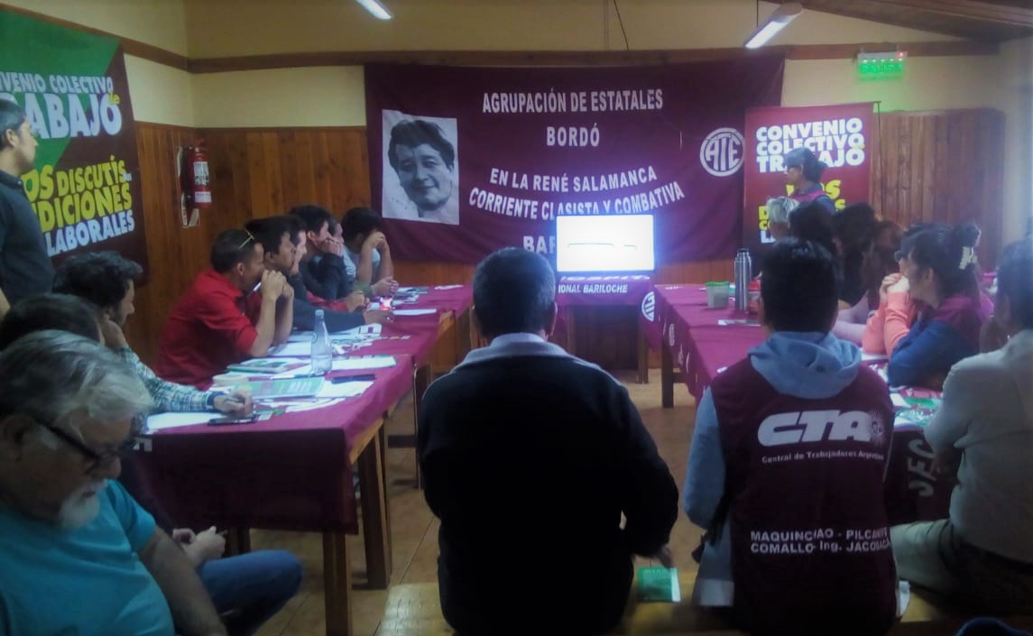 Bariloche | ATE brindó un taller sobre los alcances de su conquista: el convenio colectivo