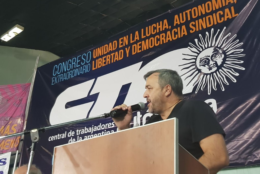 Congreso de la CTA Autónoma recibe a delegación rionegrina