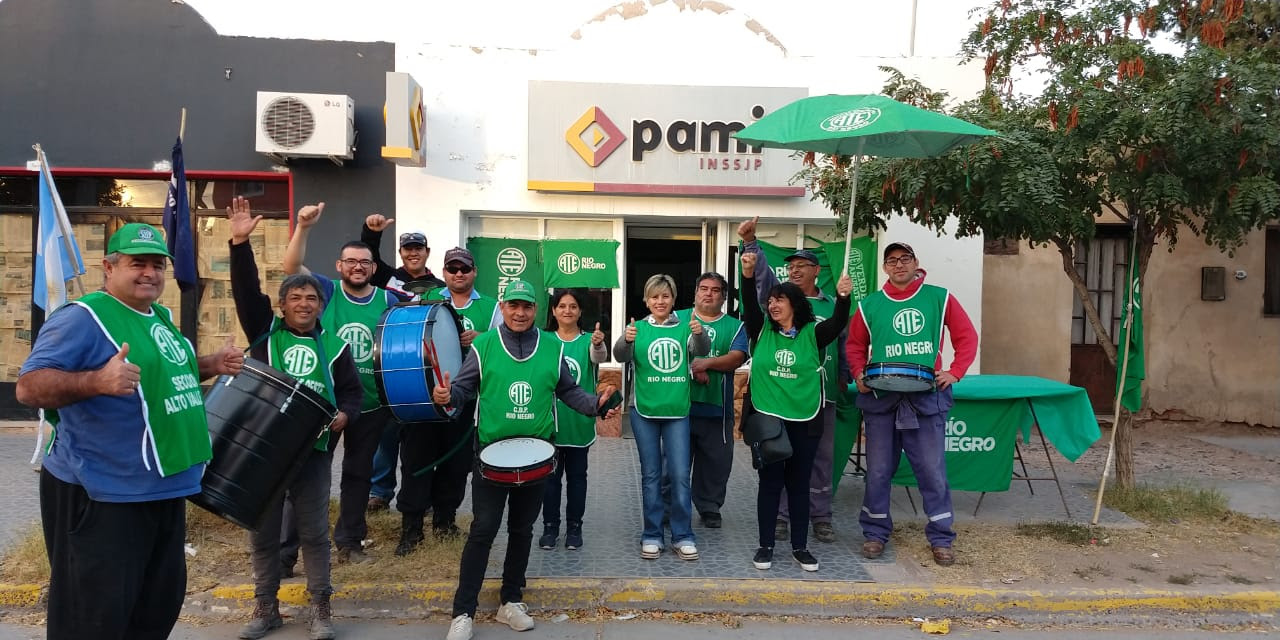 PAMI | ATE logra respuestas y levanta la ocupación en Catriel