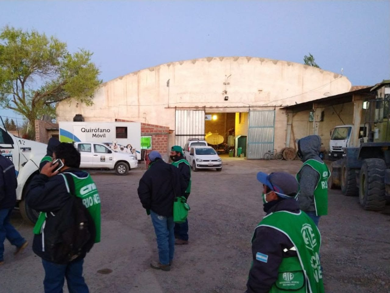 Urgente | Campo Grande: Crece la tensión y ATE ocupa el corralón municipal