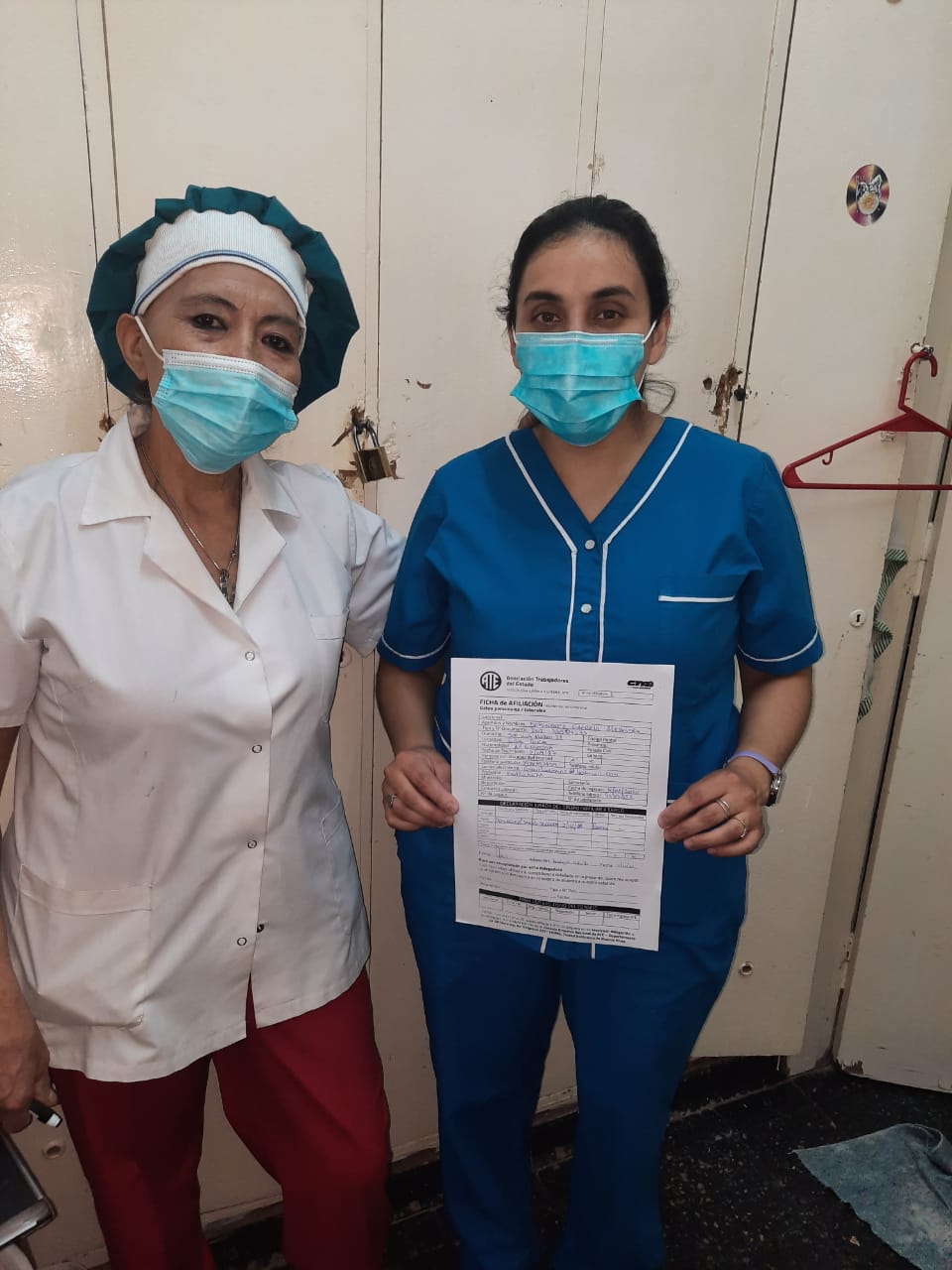 AVE | Enfermera del Hospital Lopez Lima se convierte en la afiliada número 2.000