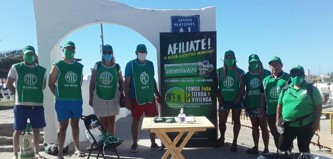 TURISMO | ATE lanzó campaña de difusión y afiliación en playas rionegrinas 