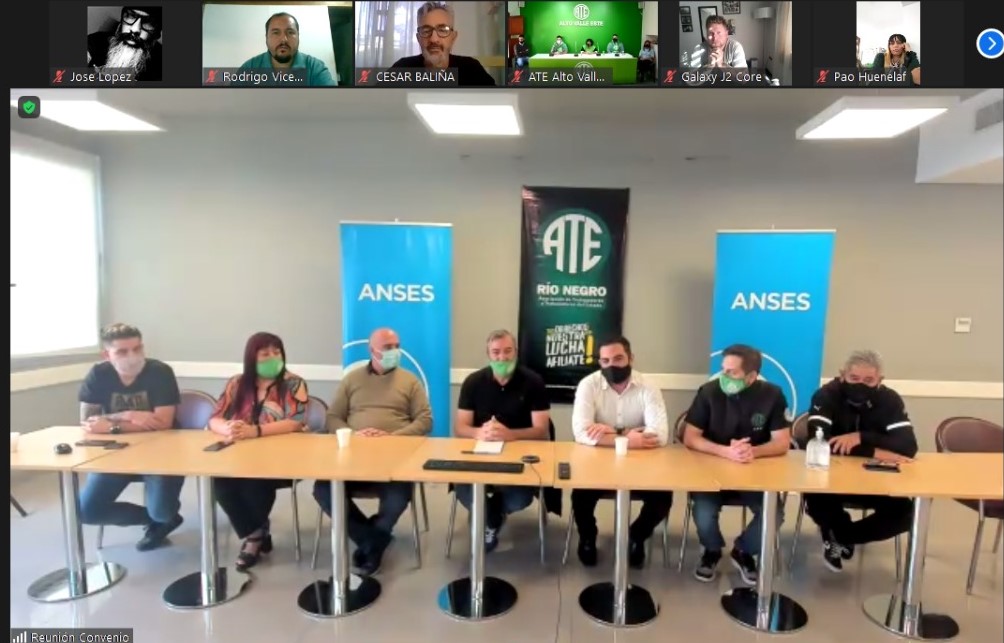 ATE y ANSES firmaron un convenio de formación para delegados rionegrinos
