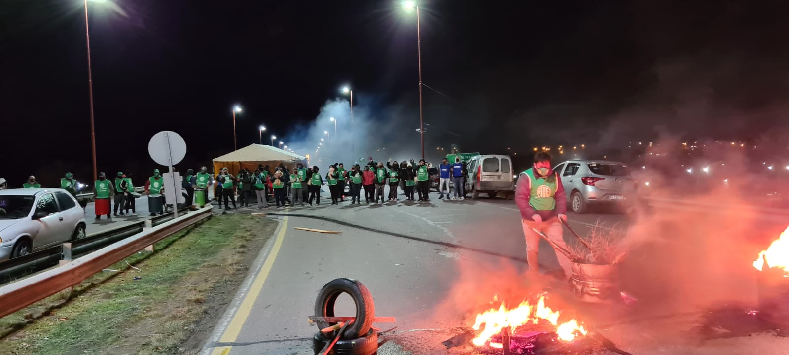 ÚLTIMO MOMENTO | ATE ya inició protestas en los accesos a la provincia