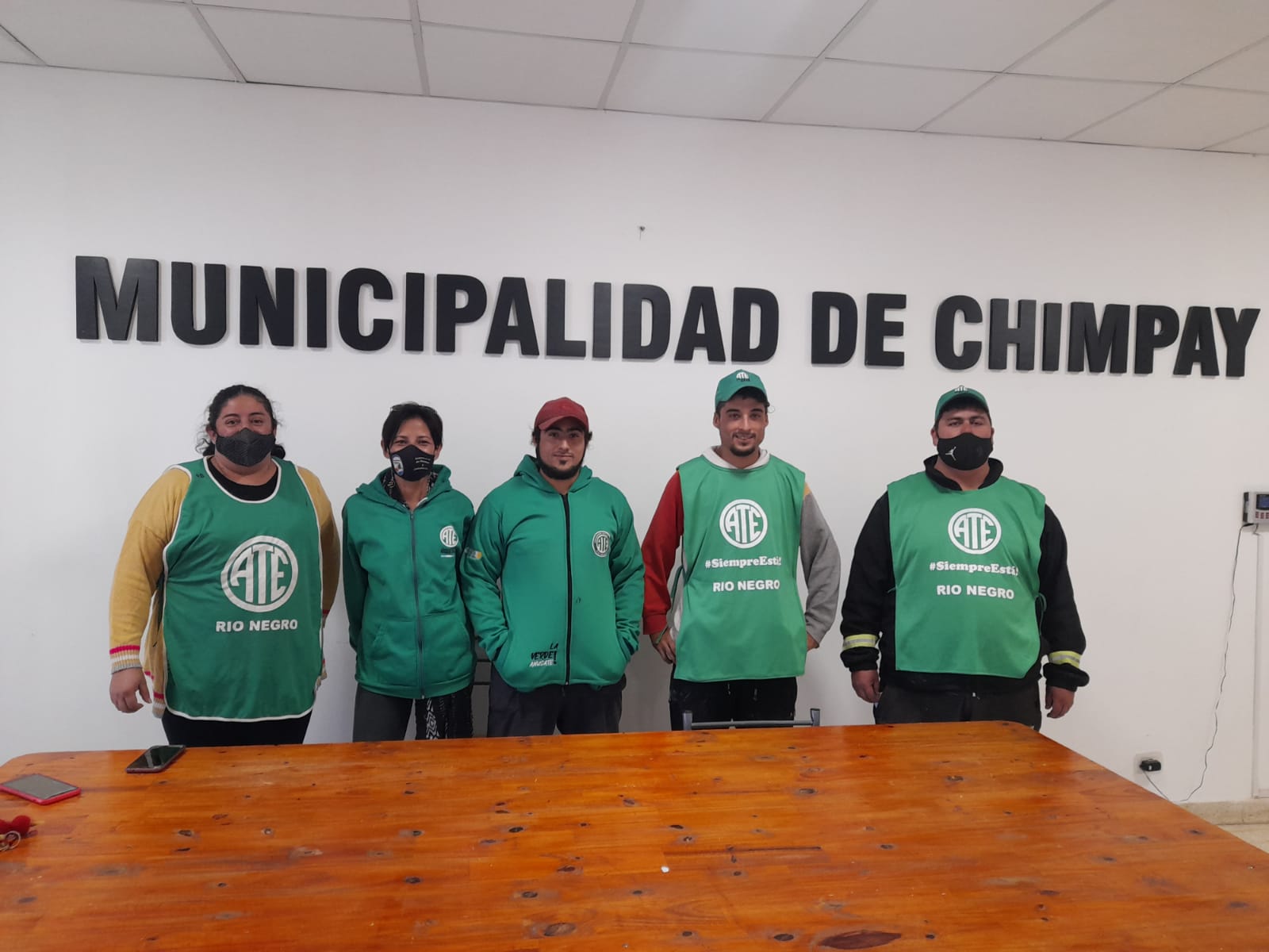 Chimpay | Por primera vez ATE eligió delegados en la municipalidad