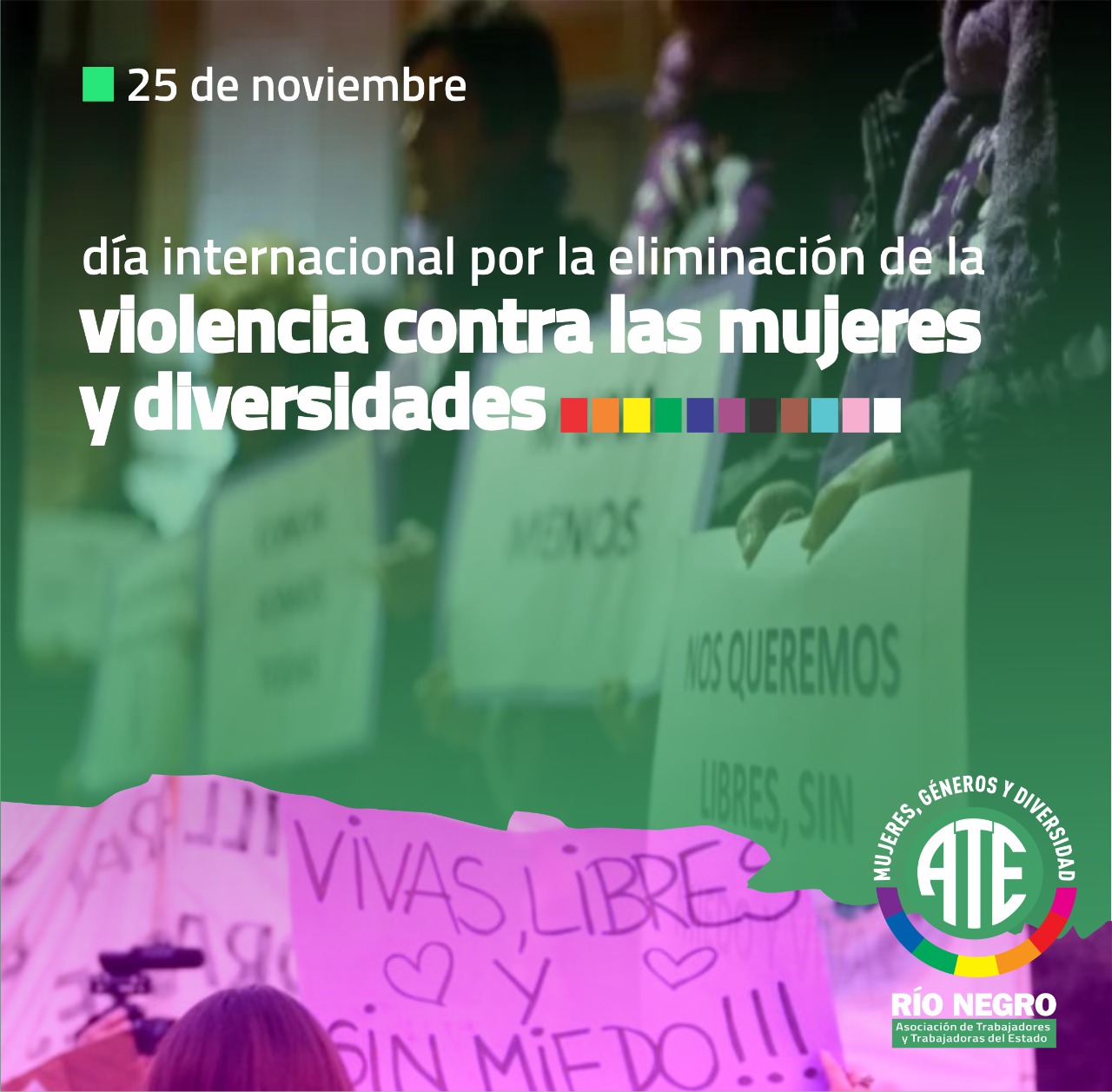 25N | ATE conmemora el Día Internacional por la Eliminación de la Violencia contra las Mujeres
