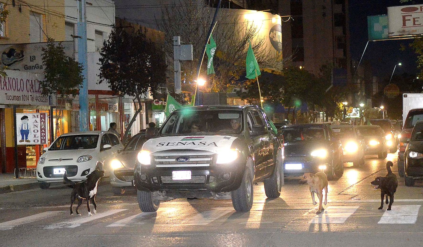 SENASA | Contundente caravana de ATE repudió la nueva ola de despidos en el Estado Nacional