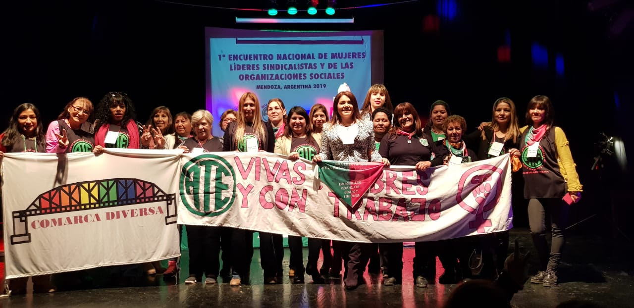 Destacada presencia de ATE Río Negro en el 1er Encuentro de Mujeres Sindicales y de las Organizaciones Sociales