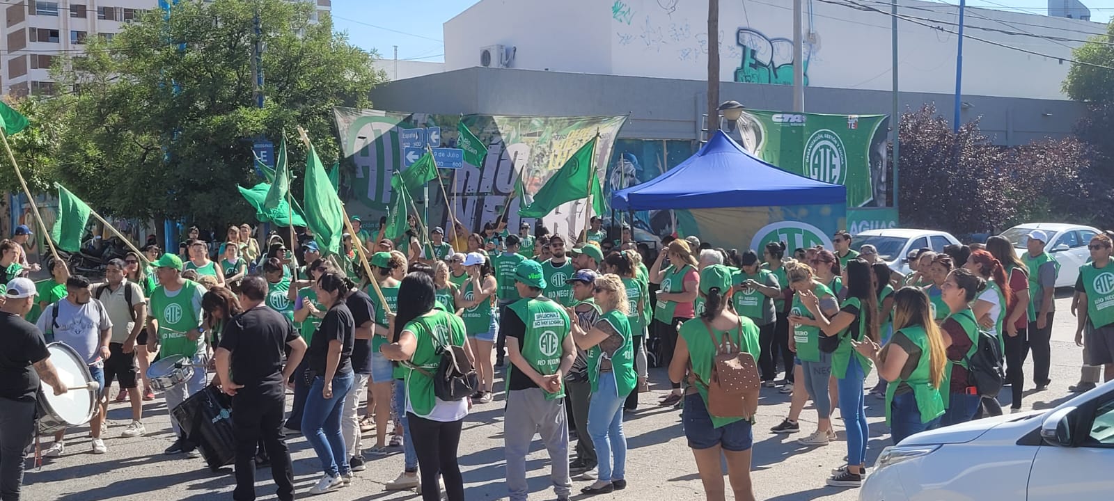 Alto acatamiento en la segunda jornada de paro de ATE en la provincia