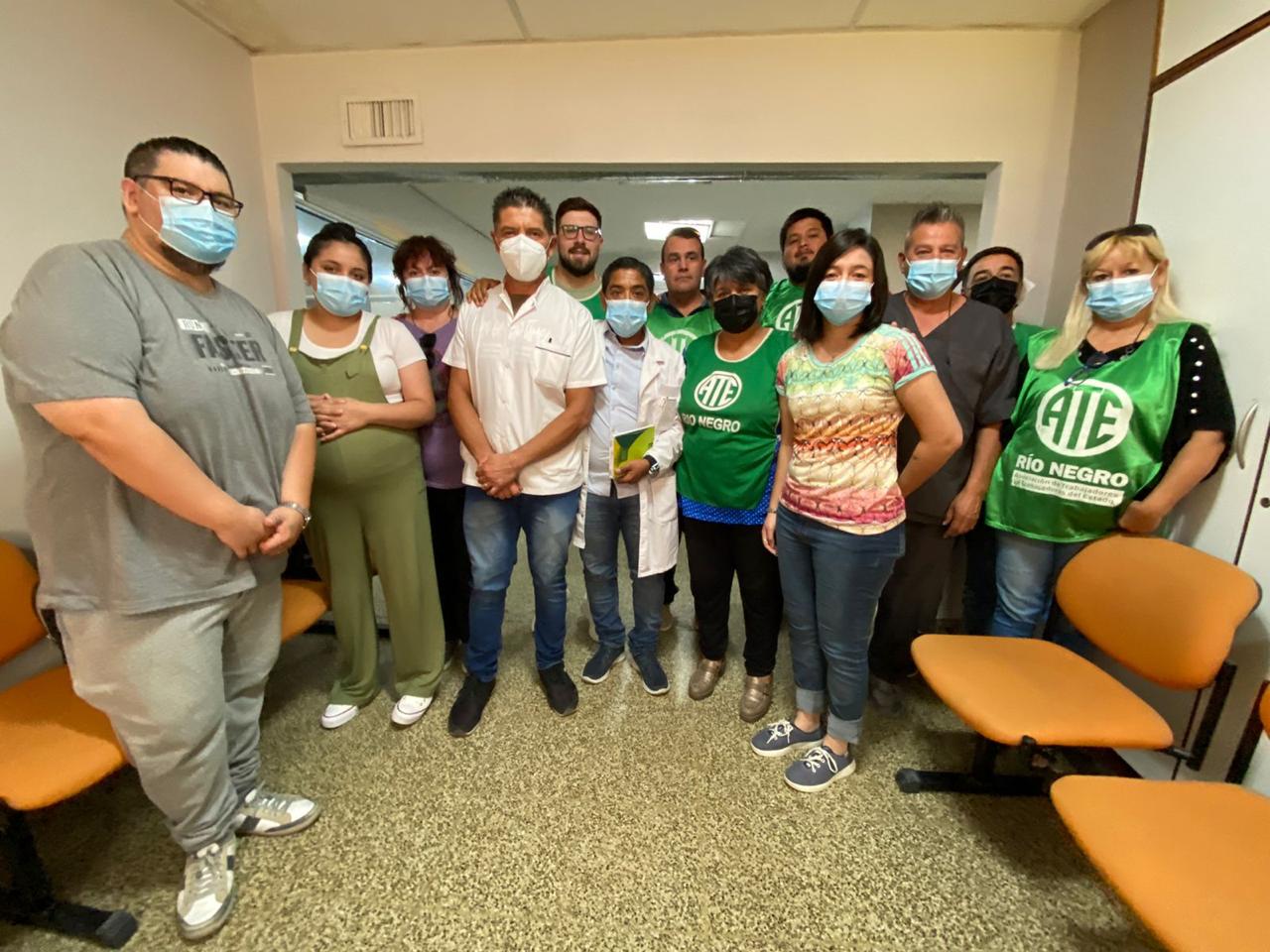 Villa Regina | ATE logra reincorporación de trabajadores de salud en el Hospital local