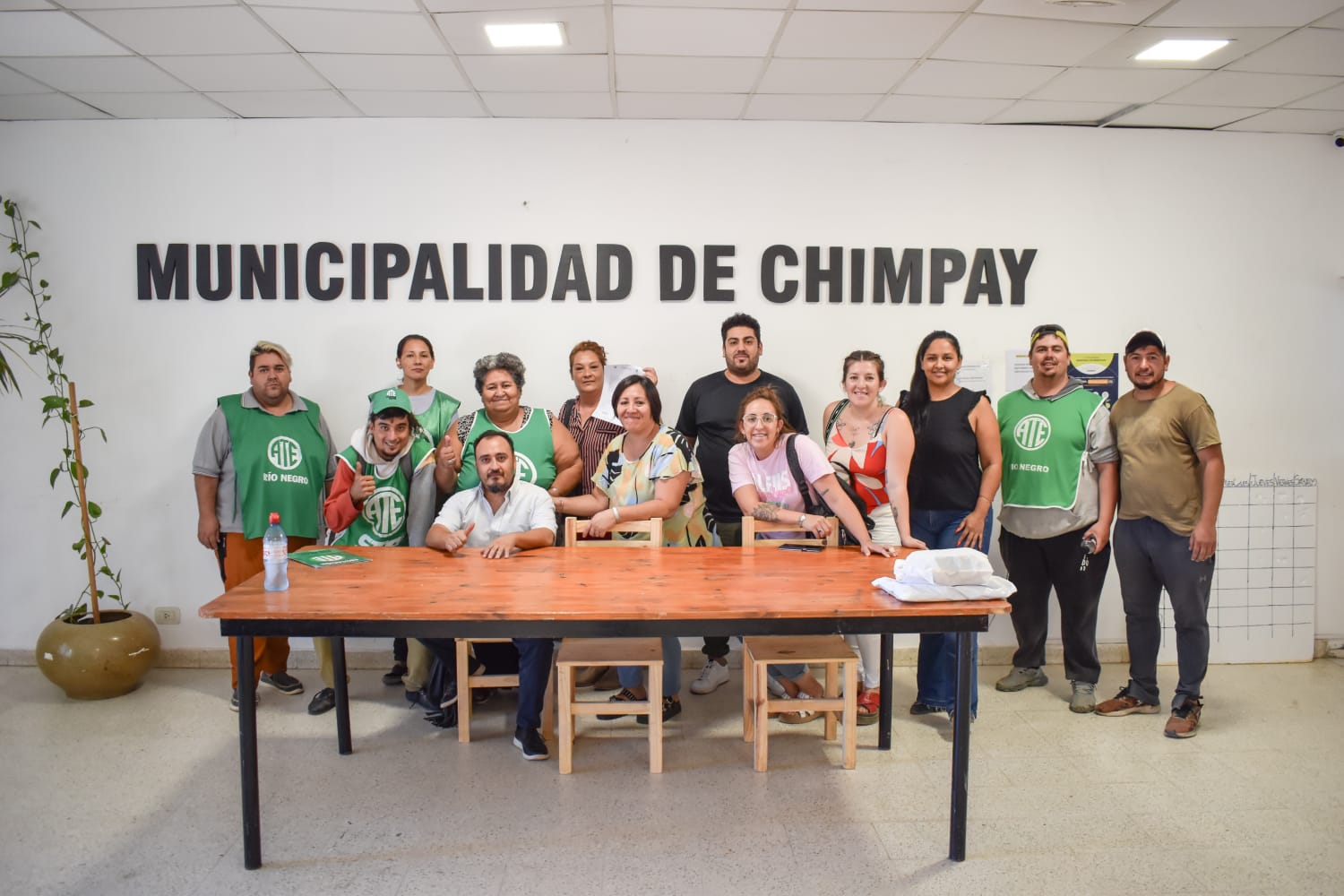 ATE logra continuidad de la cláusula gatillo en Chimpay