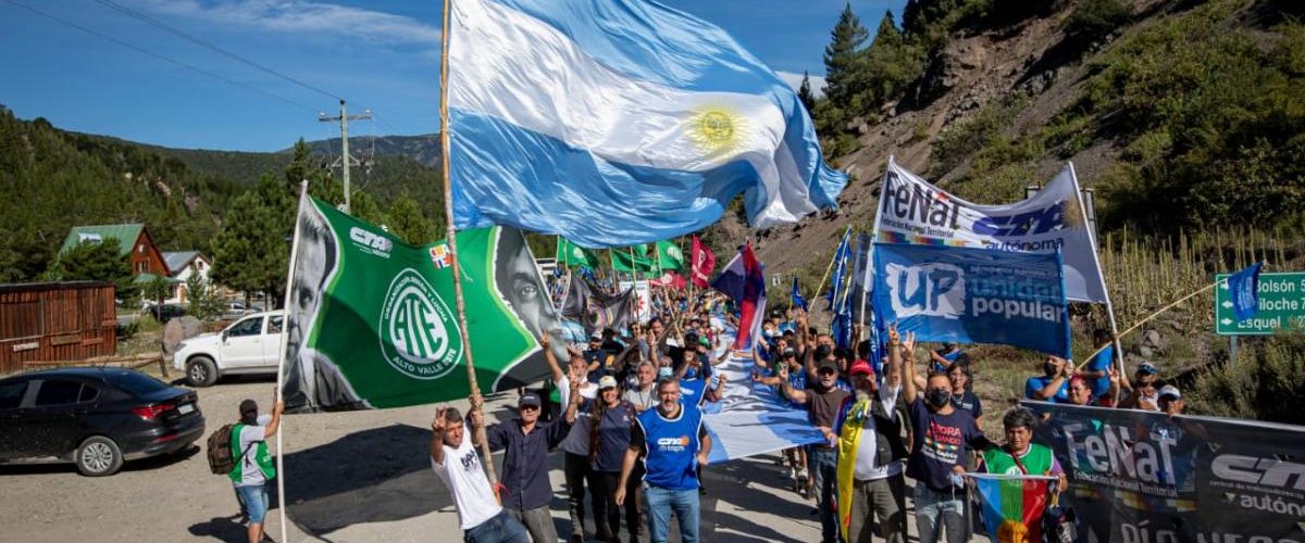 ATE y CTA Autónoma vuelven a marchar a Lago Escondido y convocan a una conferencia de prensa   