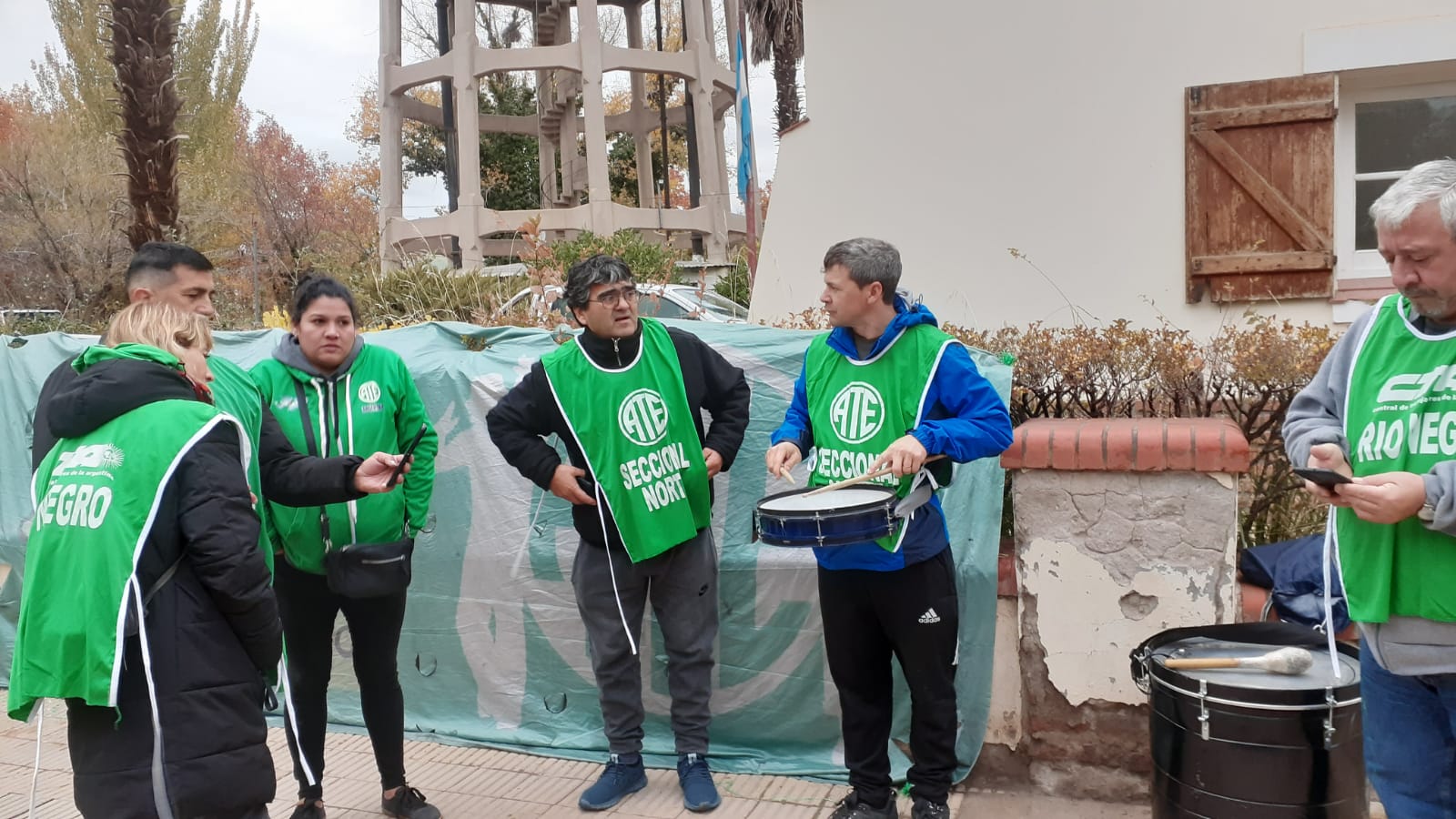 Las protestas de ATE se multiplican en otras sedes de Aguas Rionegrinas 